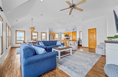 Waves House | Oceanview Paradise in Waves w/Saltwater Pool, Hot Tub, Tiki Bar, and Game Room