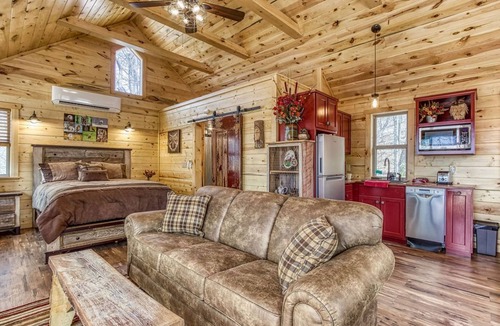 Smoky Mountains Cabin | Owls Nest, Hot Tub, WIFI, Featured on Barnwood Builders, Free Attraction Tickets