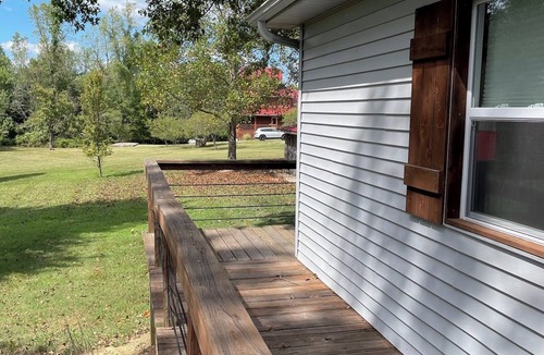 Magnet House | Oxbow Overlook: Ohio River Bend Views, Private Pond, Pets Welcome