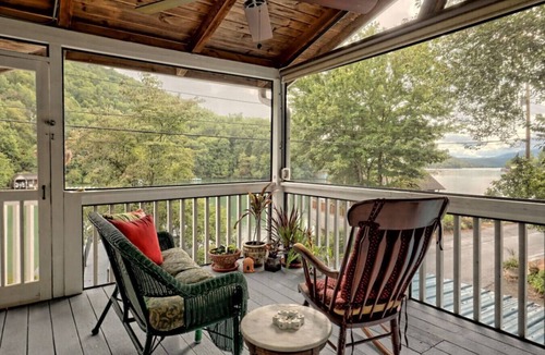 Clayton House | Perch on Burton: Top Patio & Bottom Dock Retreat