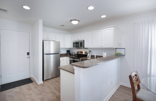 Pawleys Island Condo | Perfect Year-Round! 2nd floor golf course condo, pool & hot tub, close to beach