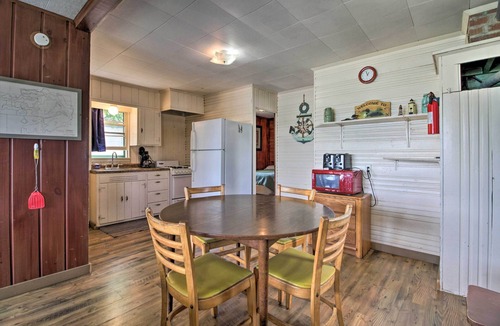 Dent Cabin | Pet-Friendly Beachfront Dent Cabin w/Grill!