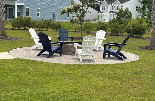 Ocean Isle Beach House | Pet friendly! King bed, smart TVs, mins to beaches from this brand new townhome