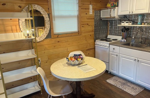 Supply House | Pet Friendly Separate Fee, enjoy fenced in yard, outdoor shower, fire pit