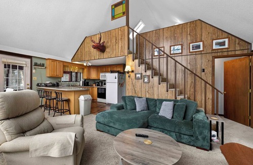 The Woods Ski Chalet | Pet-Friendly w Fire Pit, Grill & Resort Access