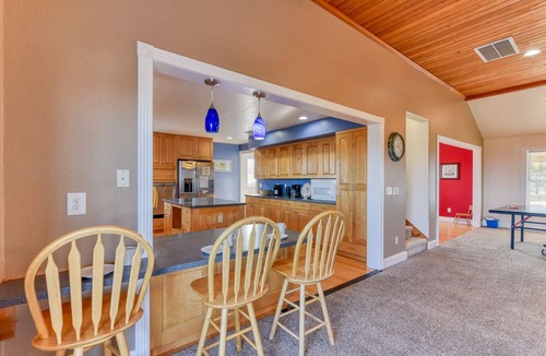 Waves House | Pet-friendly Waterfront Outdoor Haven w/Pool, Hot Tub, Paddleboat