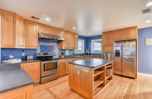 Waves House | Pet-friendly Waterfront Outdoor Haven w/Pool, Hot Tub, Paddleboat