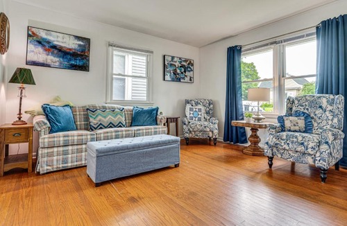 Beech Grove House | Pets Welcome! Walkable Beech Grove Haven Near Town
