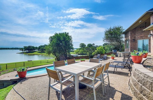 Little Elm House | Poolside Fun! Private Lakefront Little Elm Escape
