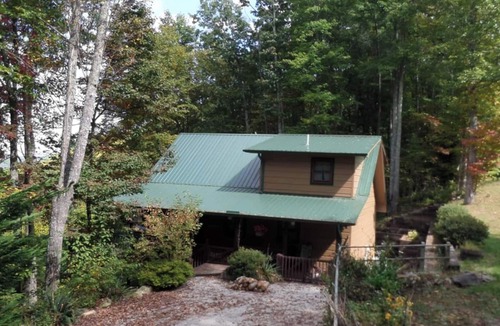 Topton Cabin | Popular Cabin! Lake and Mountain Views, Wi-fi, TV's, LD calling near Topton, NC