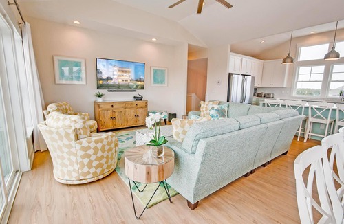 Salvo House | Premier Oceanside Dog Friendly w/Pool, Elevator, Hot Tub, Golf Simulator, More!