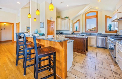 Wind Over Waves House | Premier Soundfront Dog Friendly w/Pool, Hot Tub, Elevator, Pier, Home Theater