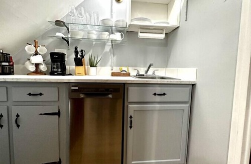 Gastonia Apartment | Private 1BR Mins to Downtown | Serene Backyard