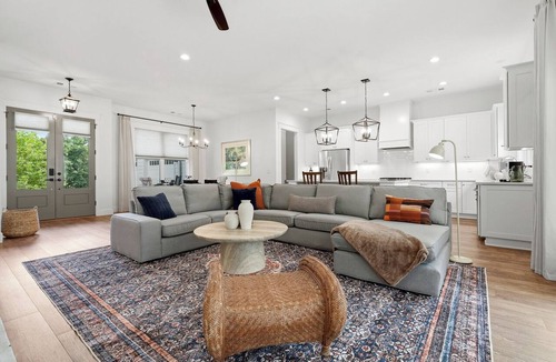 Tate House | Private Cottage in Ballground with Hot Tub, Fire Pit, Grill & Spa