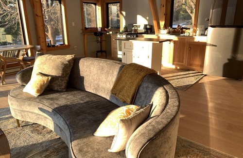 Spring Mills Cottage | Private Escape: Gorgeous Cabin on 20 acres overlooking pond.