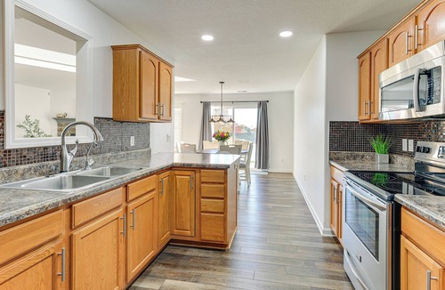 Saint Marys  Allen County House | Private Yard + Pond Views: Fort Wayne Family Home!