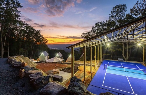 Lupton City House | Rally House Pickleball Cabin by Red White & Blue Views