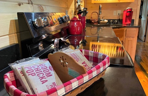 Indian Rock Springs Cabin | Red Door Cabin - couples delight!