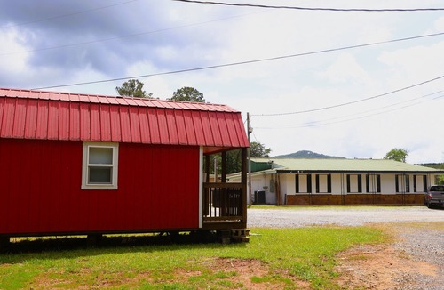 Isabella Cabin | Red Tiny Home in Copperhill TN