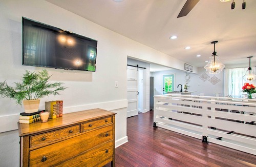 Afton Cottage | Relax at a peaceful farmhouse near Nelson 151 featuring three king bedrooms, a brand-new private hot tub, fire pit, and inviting gathering spaces—just minutes from wineries, breweries, hiking, and Blue Ridge adventures.