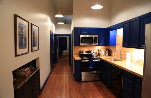 Central City Condo | Renovated Historic 2nd Floor Loft in Heart of Downtown Birmingham