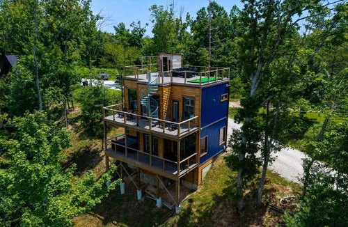 Campton House | *Rooftop Deck*Hot Tub*Sauna*Fire Pit*Sunset Views*
