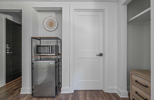 Charlotte Street Condo | Sabel #004 | Downtown Asheville twin suite with bath, Wi-Fi, AC, and parking.