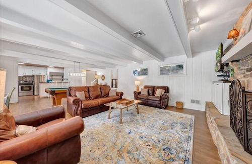 Goodview House | Scenic Point - Private Lakefront Home w/Dock, Fire pit, outside shower & Hot tub