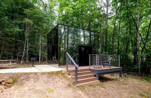 Balsam Grove Cabin | Secluded Invisible Tiny House in Transylvania County, North Carolina