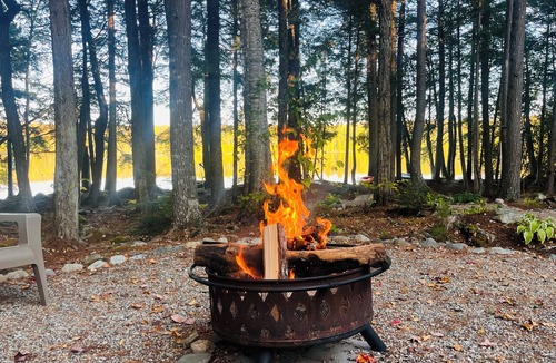 Great Pond Cabin | Secluded Lakefront Cabin on Peaceful Long Pond - Private Dock, Kayaks and more