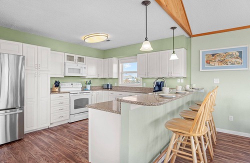 Salvo House | Semi-Oceanfront Dog Friendly w/Pool, Hot Tub. Take in the Whispering Surf!