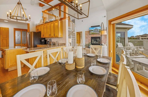 Waves House | Semi-Oceanfront Dog Friendly w/Private Pool, Hot Tub, Game Room, and Tiki Bar