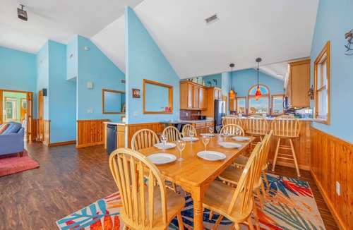 Avon House | Semi-Oceanfront Home w/Pool, Hot Tub, Elevator, Game Room, Home Theater