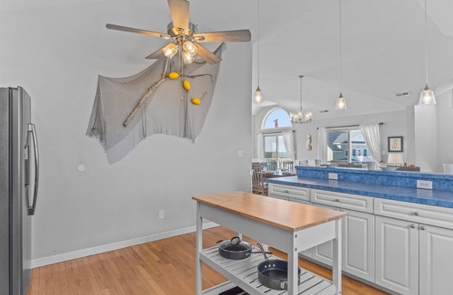 Wind Over Waves House | Semi-Soundfront w/Pool, Hot Tub, Game Room, Windsports Access, Cmty Boat Ramp