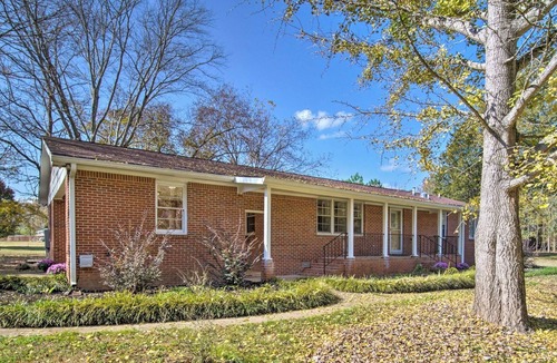 Cave Spring House | Serene 4-bedroom house beside a lake with AC in charming Cave Spring