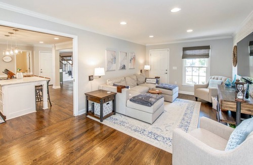 Westport House | Serene waterfront house on Lake Norman with pool, spa, and private dock