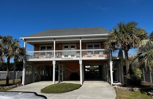 Oak Island House | Seven Palms: Private Pool, 2nd Row Ocean Views, Spacious West End Beach!