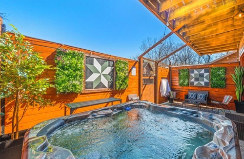Wears Valley House | Sevierville Fun Cabin w/Pool, Hot Tub & Game Room