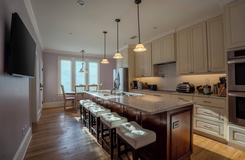 Southwest Raleigh House | Signature Raleigh Private Estate | 7BR/10BA with Theater, Golf, Elevator & Gathering Spaces