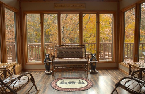 Sevierville Cabin | Sleeps 8- Private and Spacious 2200 sf cabin on 1.2 acres with large game room.