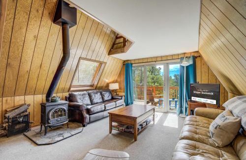 Divide House | Slope Summit Rustic A-Frame Cabin w Scenic Views