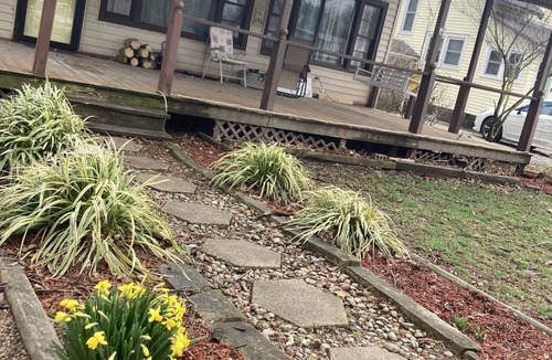 Clarksville House | Southern Home with large front porch & fireplace, just outside of Louisville, KY