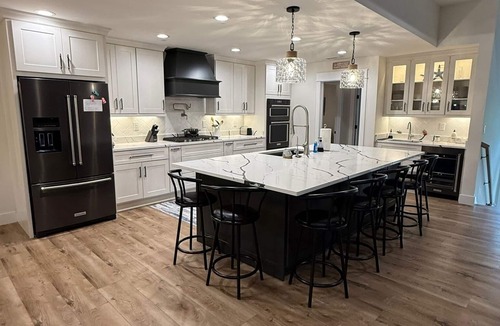 Southern Shores House | Southern Shores 4BR5BA gem! Easy walk to beach, private pool, hot tub, elevator!