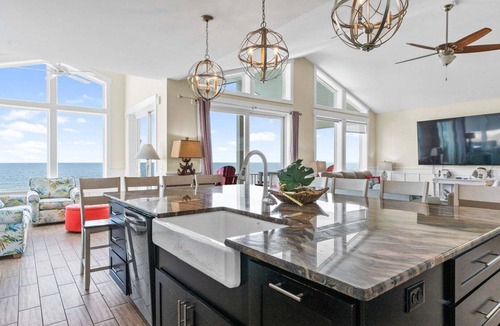 Oak Island House | Spacious 10-bedroom oceanfront house with pool, perfect for large groups.