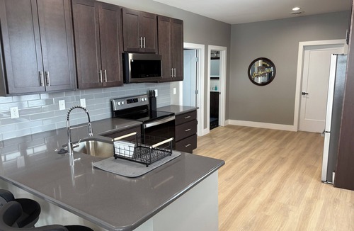 South Bend Apartment | Spacious 3-bedroom apartment above neighborhood tavern in South Bend