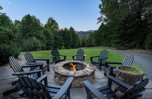 Candler House | Spacious 6 Bedroom Home with a Heated Salt Water Pool, Theater & Game Room