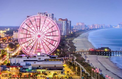 Myrtle Beach House | Spacious King Studio - Full Kitchen & Great Views