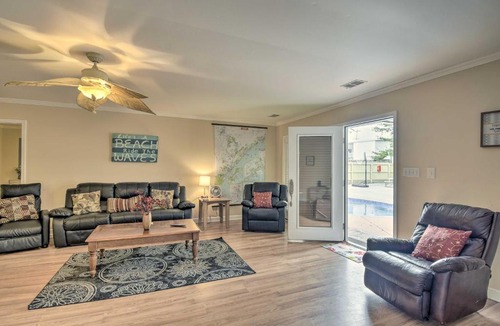 Myrtle Beach House | Spacious Myrtle Beach Home 2 Blocks to Shore