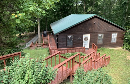 Clarkson House | Spacious Nolin Lake Retreat - Sleeps 12 - Kayaks, Fire Pit + Private Cove Access