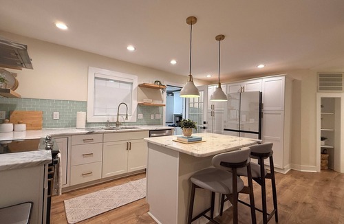Northeast Raleigh House | Spacious Raleigh Retreat - 3 BR + Bonus Space - Large Fenced Yard